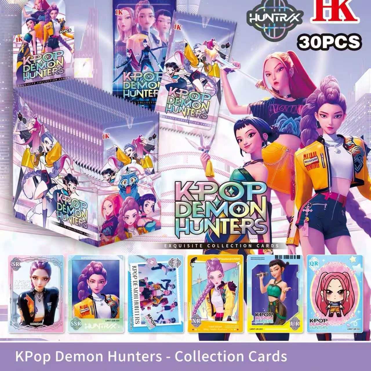 Witch Hunter Girls anime card blind box front view