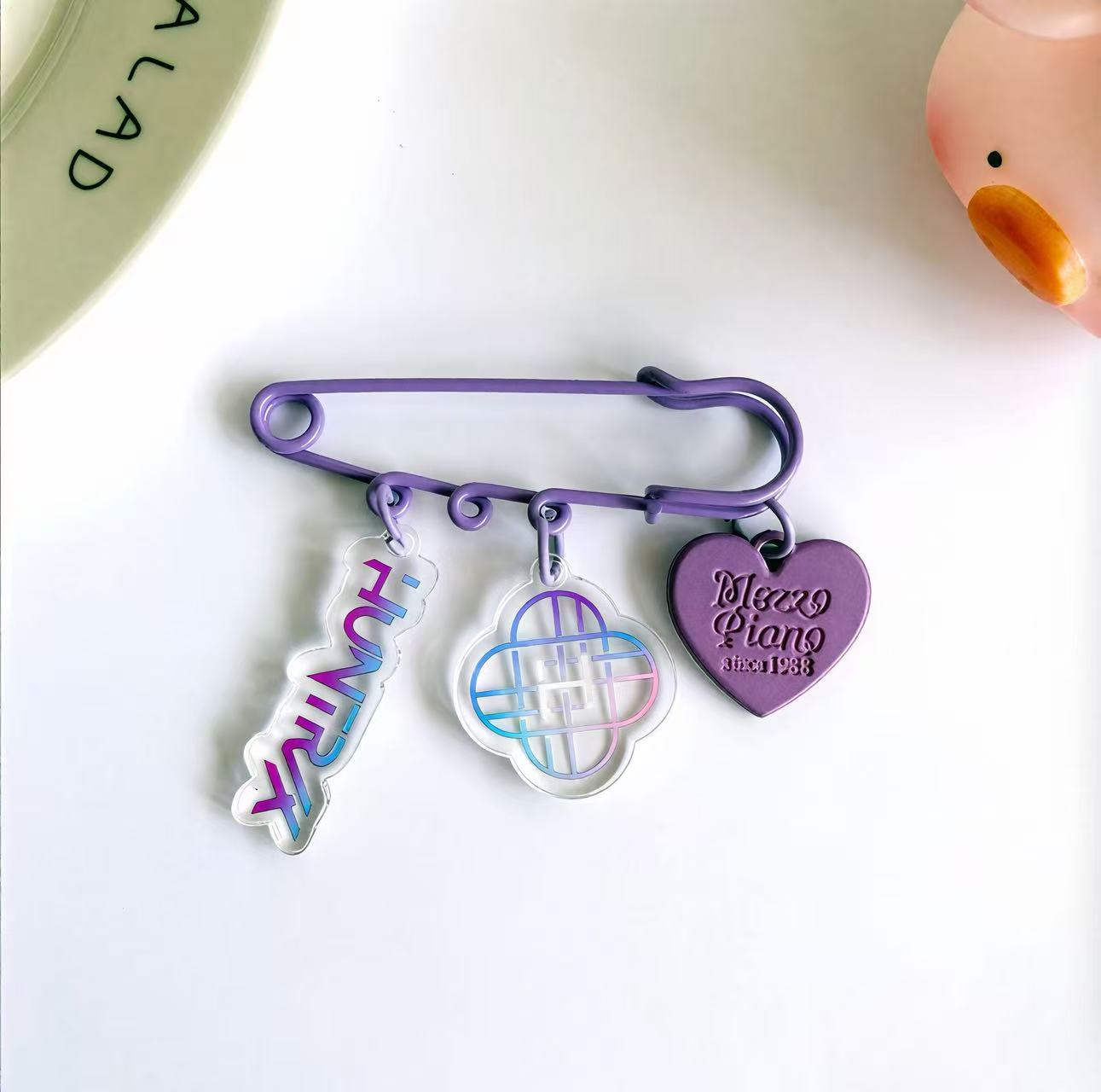 Demon Slayer Girls Acrylic Keychain & Brooch Pin – KPOP Merch
